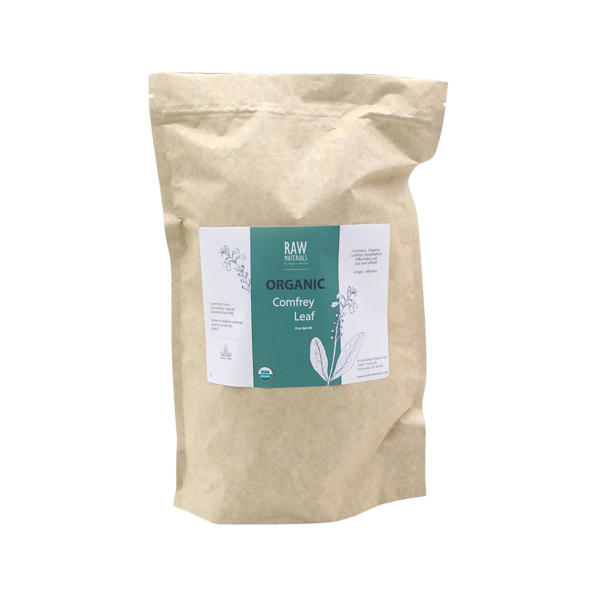 Organic Comfrey Leaf - Cut & Sifted