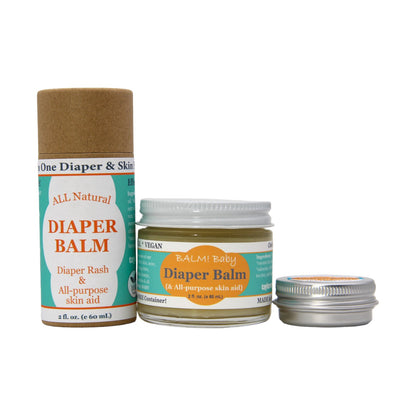 BALM! Baby - Diaper Balm and All Purpose Skin Aid - Travel Size Tin