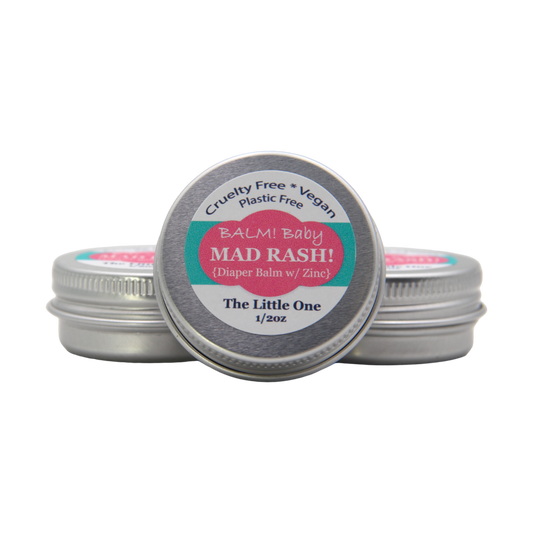 BALM! Baby - Mad Rash Diaper Cream w/Zinc (1/2 oz sample/travel size)