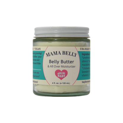 BALM! Baby - MAMA BELLY! - Belly Whipped Butter Balm for pregnant & postpartum Mamas - 4oz