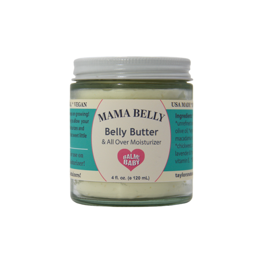 BALM! Baby - MAMA BELLY! - Belly Whipped Butter Balm for pregnant & postpartum Mamas - 4oz