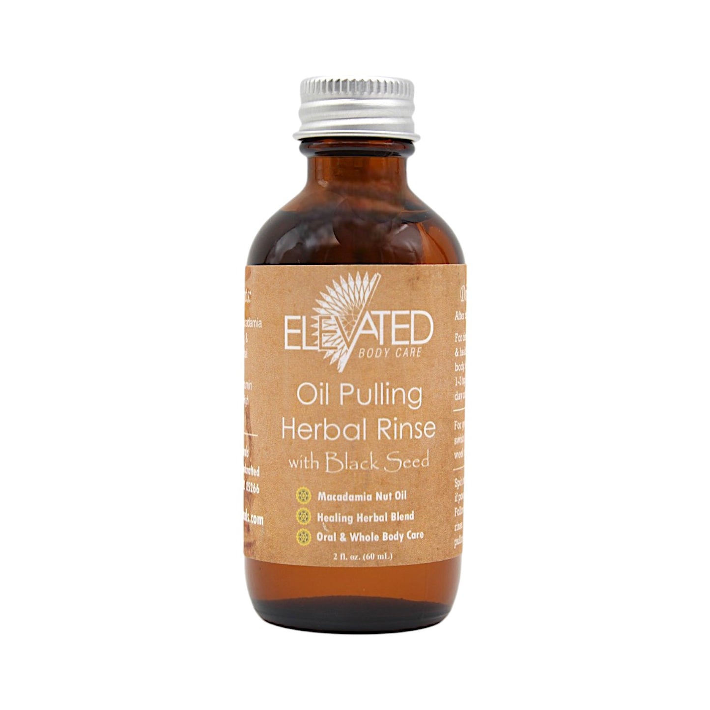 ELEVATED - Oil Pulling Herbal Rinse Ayurvedic Teeth Whitening & Detox