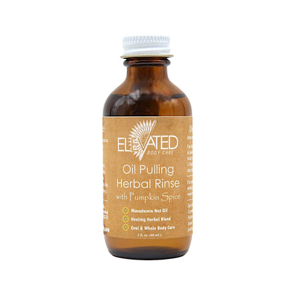 ELEVATED - Oil Pulling Herbal Rinse Ayurvedic Teeth Whitening & Detox