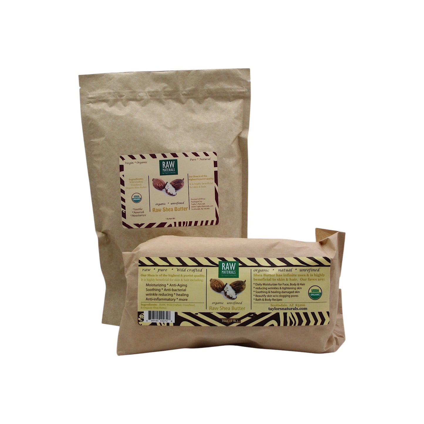 RAW Materials - Shea Butter Virgin, Wild Crafted, Organic