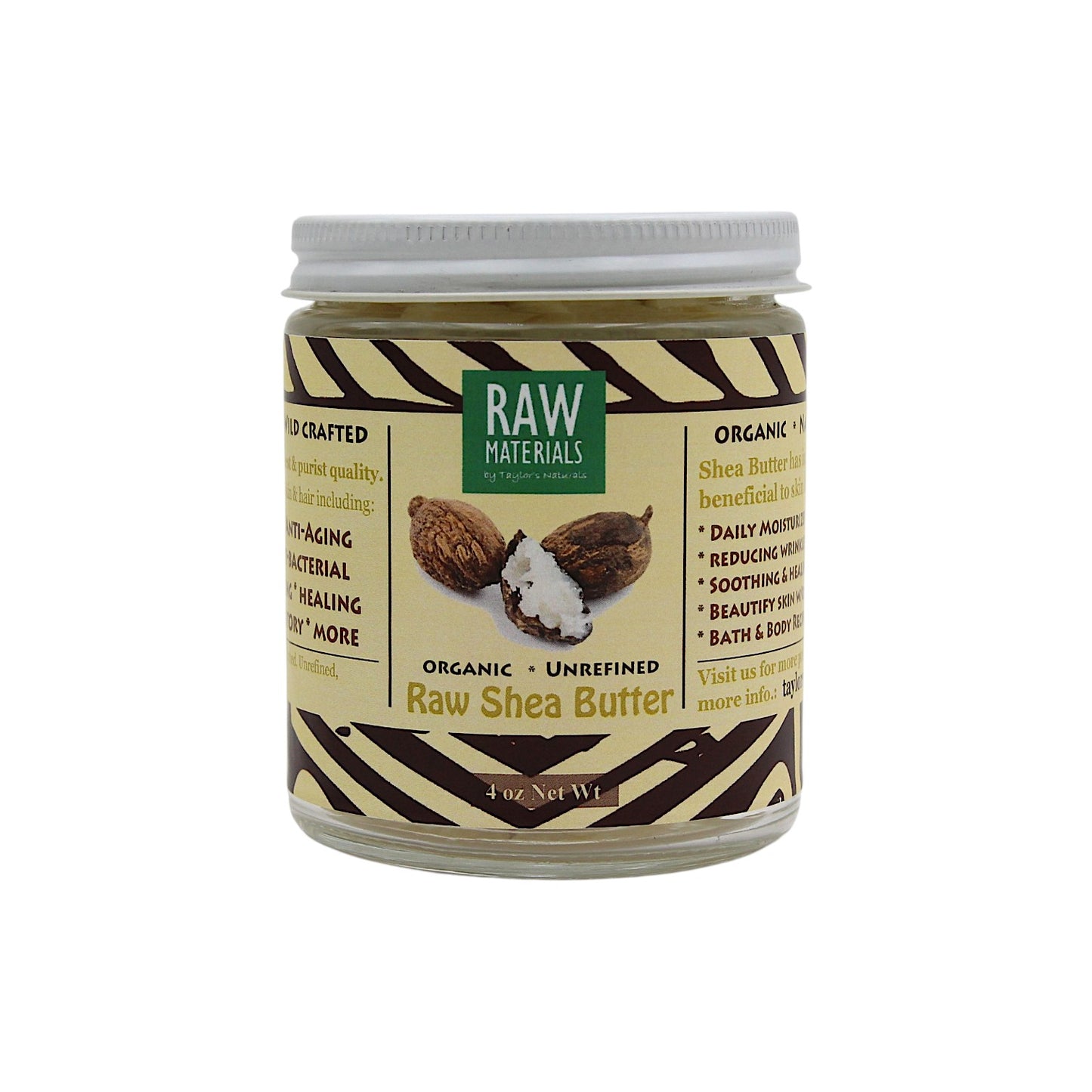 RAW Materials - Shea Butter Virgin, Wild Crafted, Organic