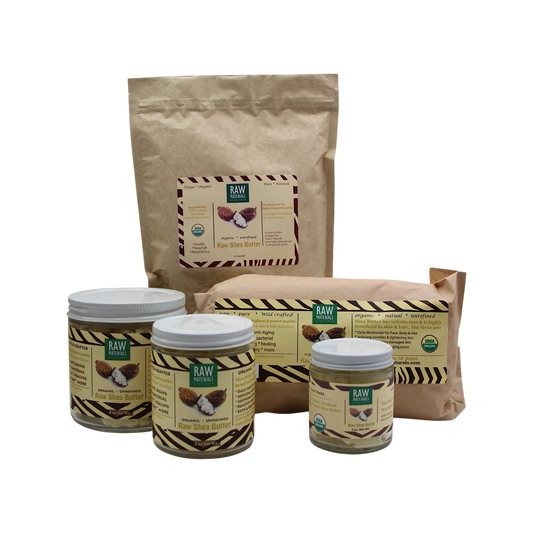RAW Materials - Shea Butter Virgin, Wild Crafted, Organic