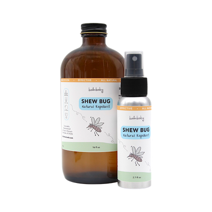 SHEW BUG! Natural Bug Spray- (4oz, 8oz, or 16oz) REFILL