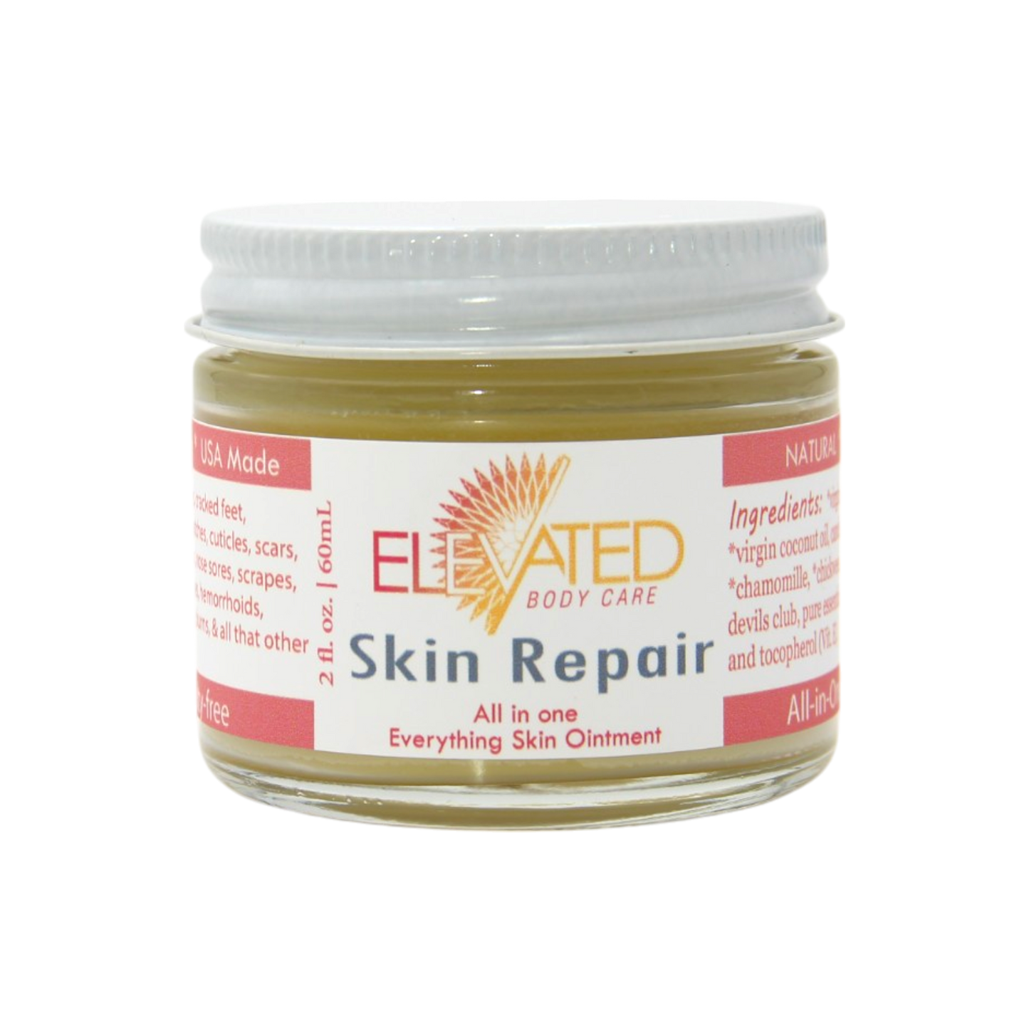 ELEVATED - Skin Repair / All Purpose Skin Aid (2oz or Travel Size)