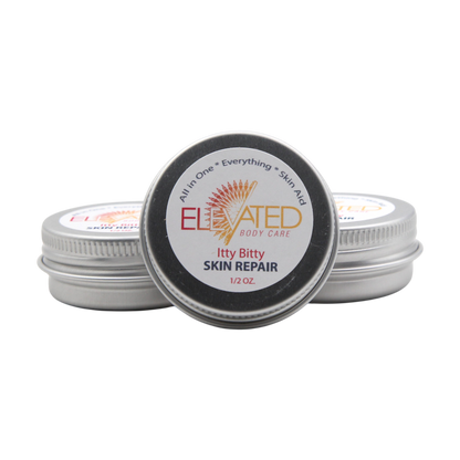 ELEVATED - Skin Repair (TRAVEL) Itty Bitty  / All Purpose Skin Aid  (1/2oz tin)