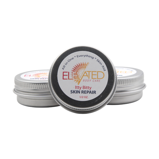 ELEVATED - Skin Repair (TRAVEL) Itty Bitty  / All Purpose Skin Aid  (1/2oz tin)