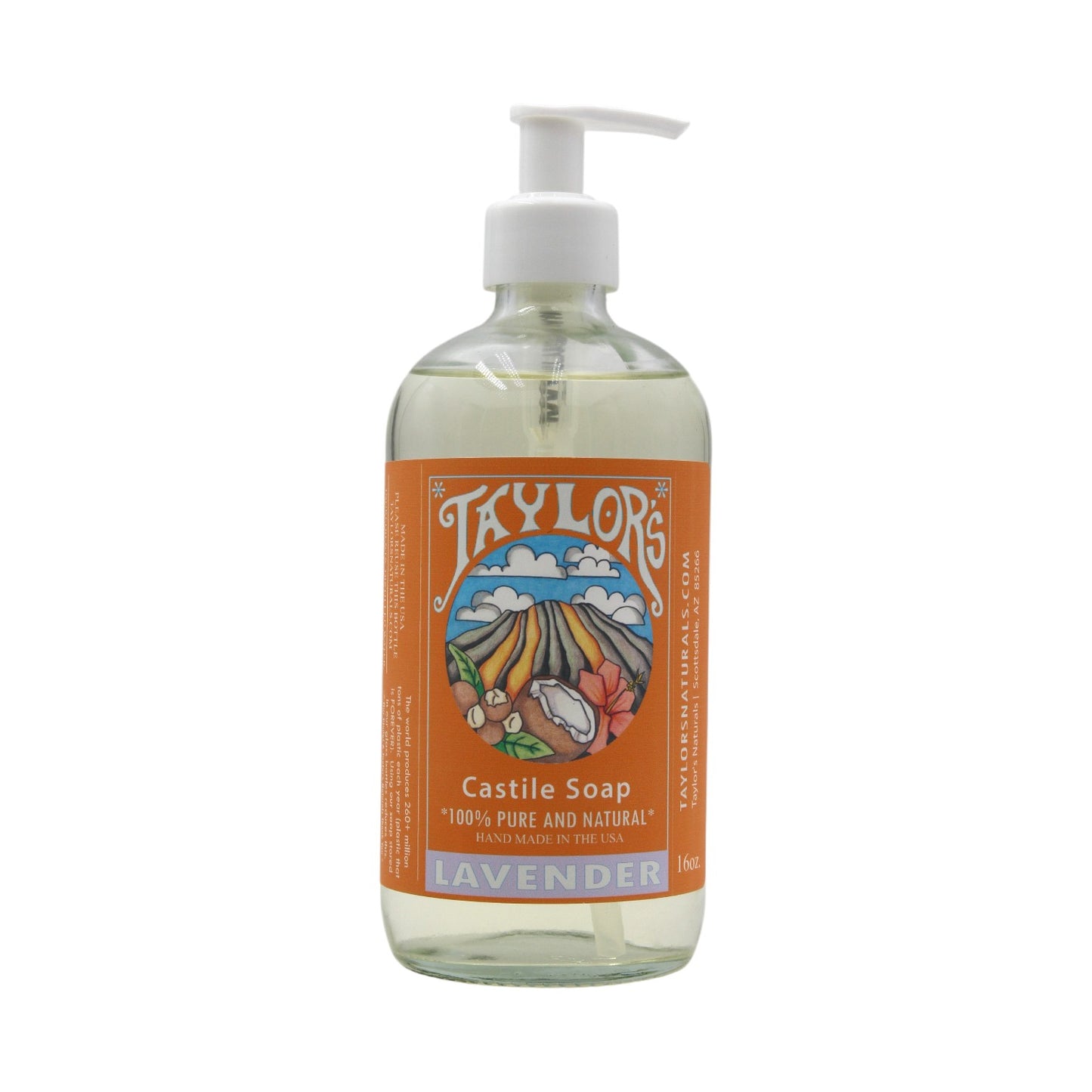 Liquid Castile Soap * ALL Purpose - 16 oz