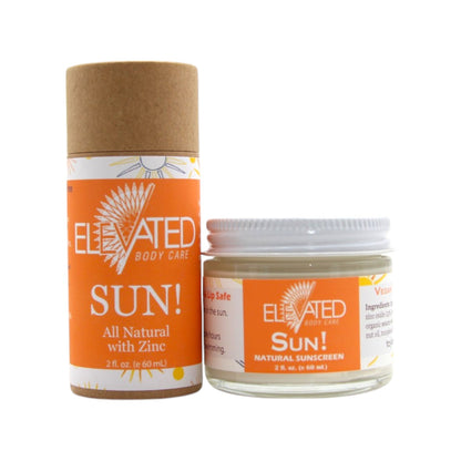 ELEVATED - SUN! STICK Natural Zinc Shield  (biodegradable eco stick)