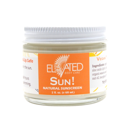 ELEVATED - SUN!  Natural Zinc Shield - 2oz.