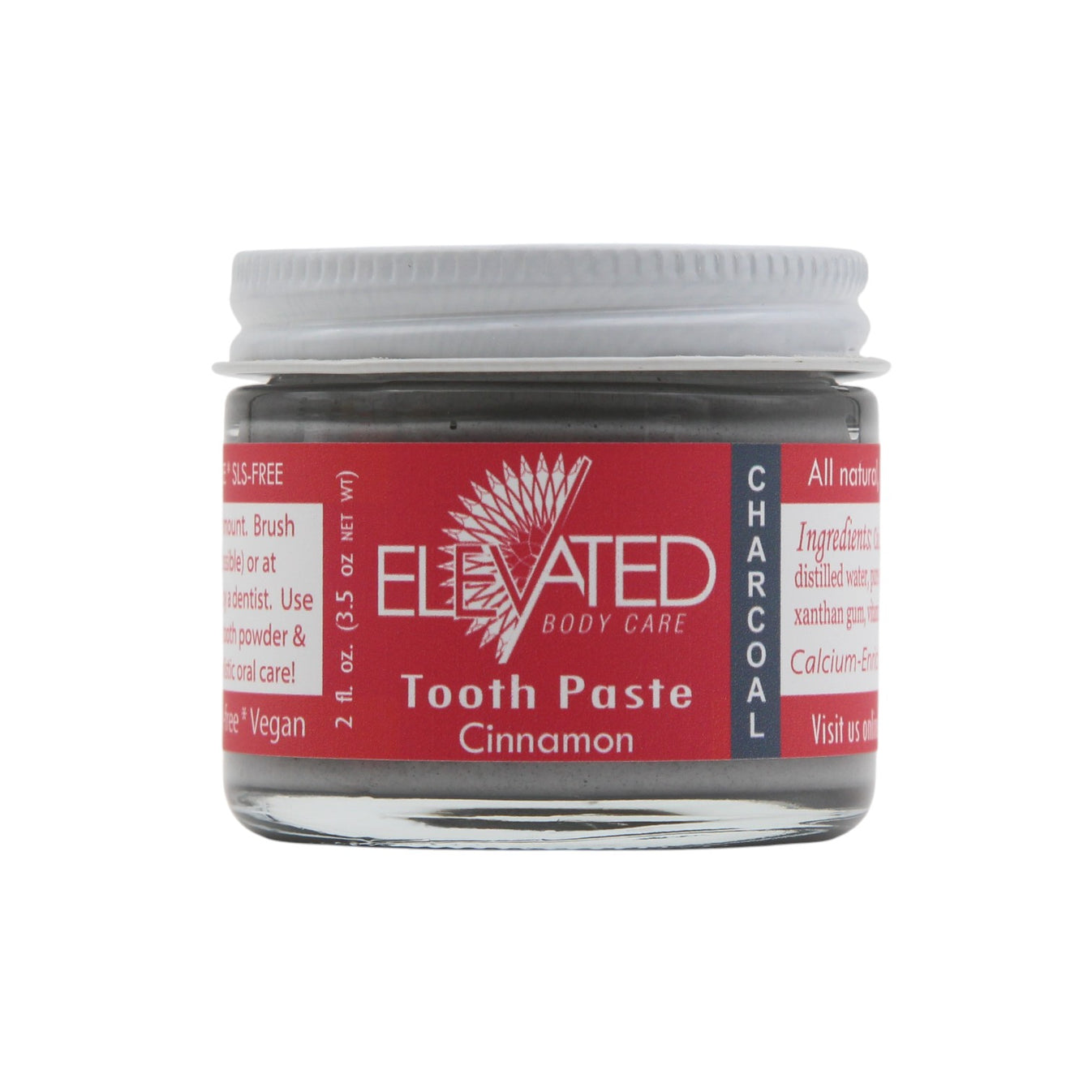 All Natural Toothpaste w/ Charcoal (Fluoride Free) – TAYLOR'S NATURALS