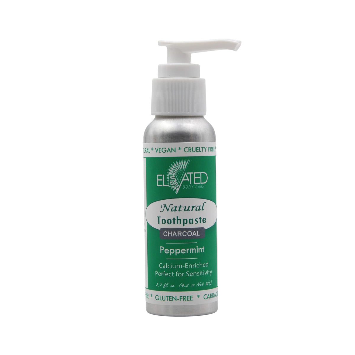 All Natural Toothpaste w/ Charcoal (Fluoride Free) – TAYLOR'S NATURALS