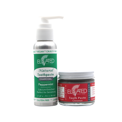 All Natural Toothpaste w/ Charcoal (Fluoride Free)