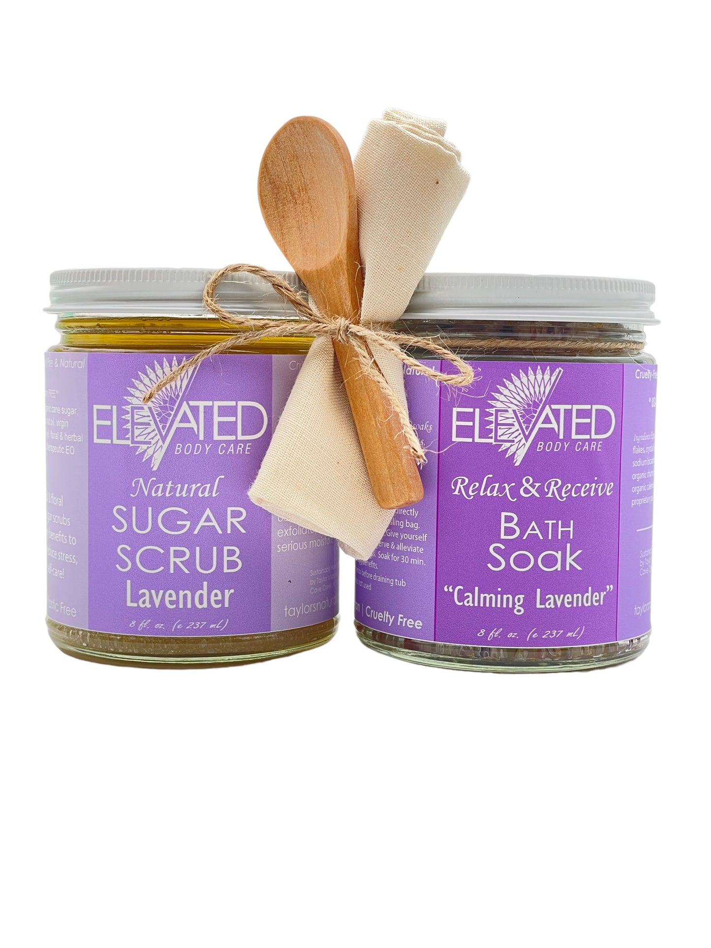 Sugar Scrub & Bath Soak Set