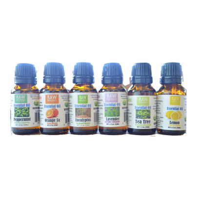 The Staples Aromatherapy Essential Oils Set 6 Pack