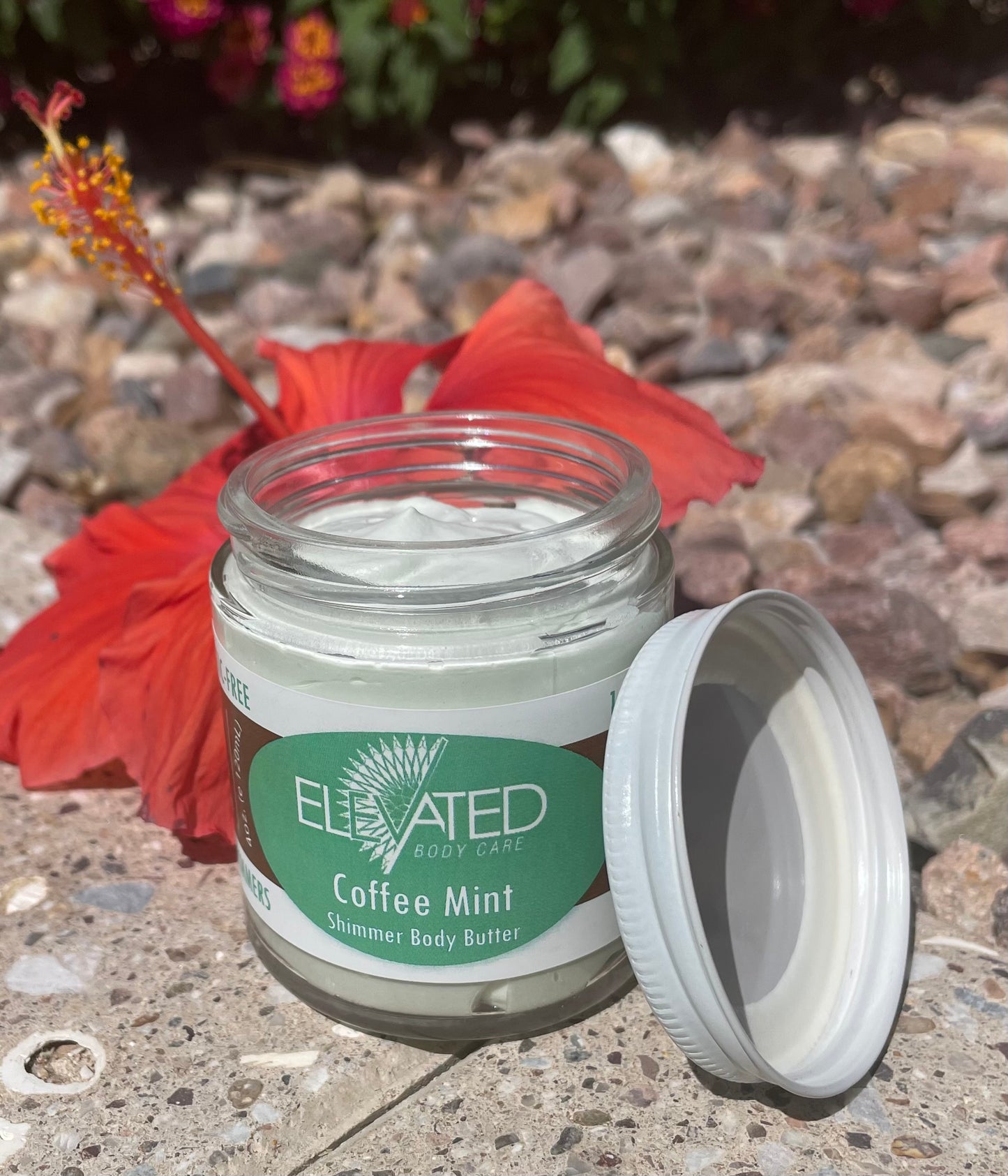 ELEVATED - SHIMMER Cocoa Mint Butter (whipped) - 4oz.