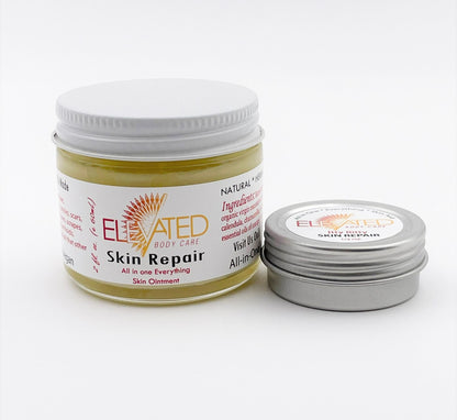 ELEVATED - Skin Repair (TRAVEL) Itty Bitty  / All Purpose Skin Aid  (1/2oz tin)
