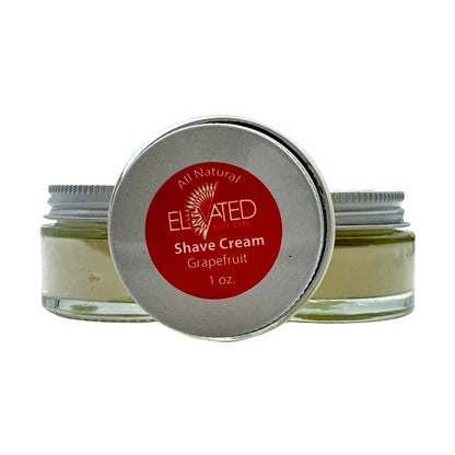 ELEVATED - Shave Cream ALL Natural Shaving Cream for Men & Women (SAMPLE SIZE)