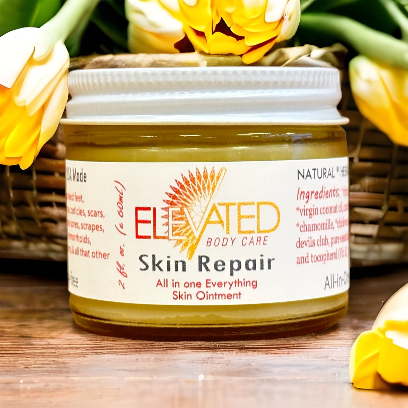 ELEVATED - Skin Repair / All Purpose Skin Aid (2oz or Travel Size)