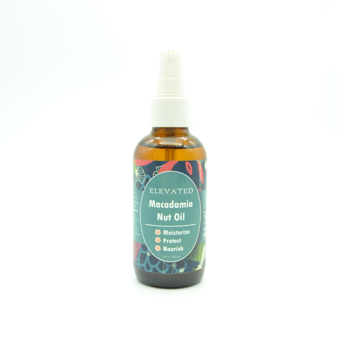 ELEVATED Moisturizer - Raw Virgin Macadamia Nut Oil - 2oz